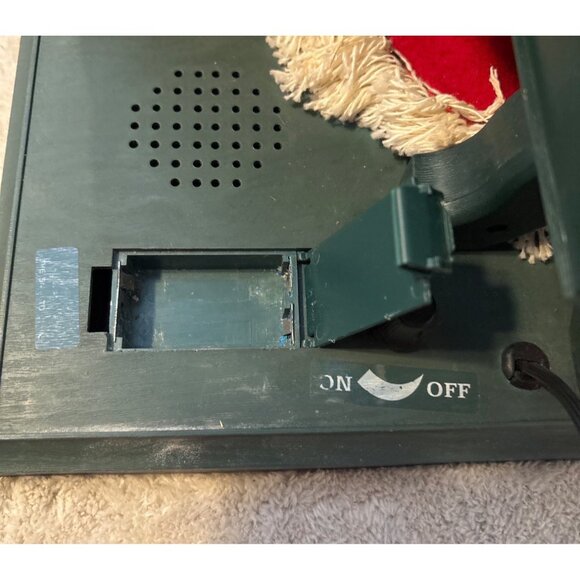 Vtg. 18" Santa Painting Toys at Desk Lighted Christmas Holiday Creations READ - Picture 11 of 15